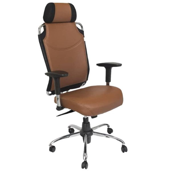 صندلی اداری آرکانو مدل D550A چرمی نقد و بررسی وقیمت خرید 2021