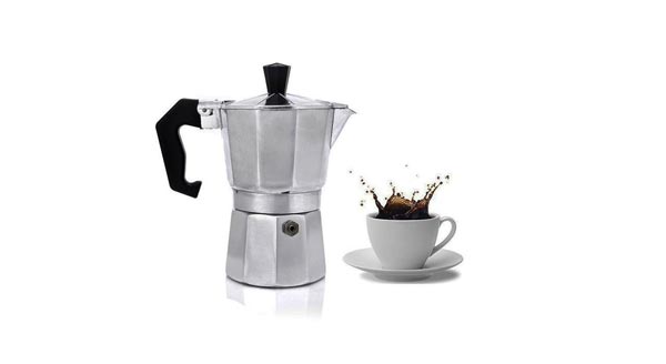 قهوه جوش و اسپرسو ساز مدل دستی 6cup